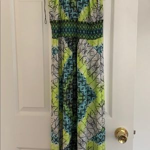 Geometric London Times Maxi Dress